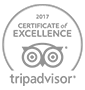 Trip Advisor Certificate of Excellence Logo 2017